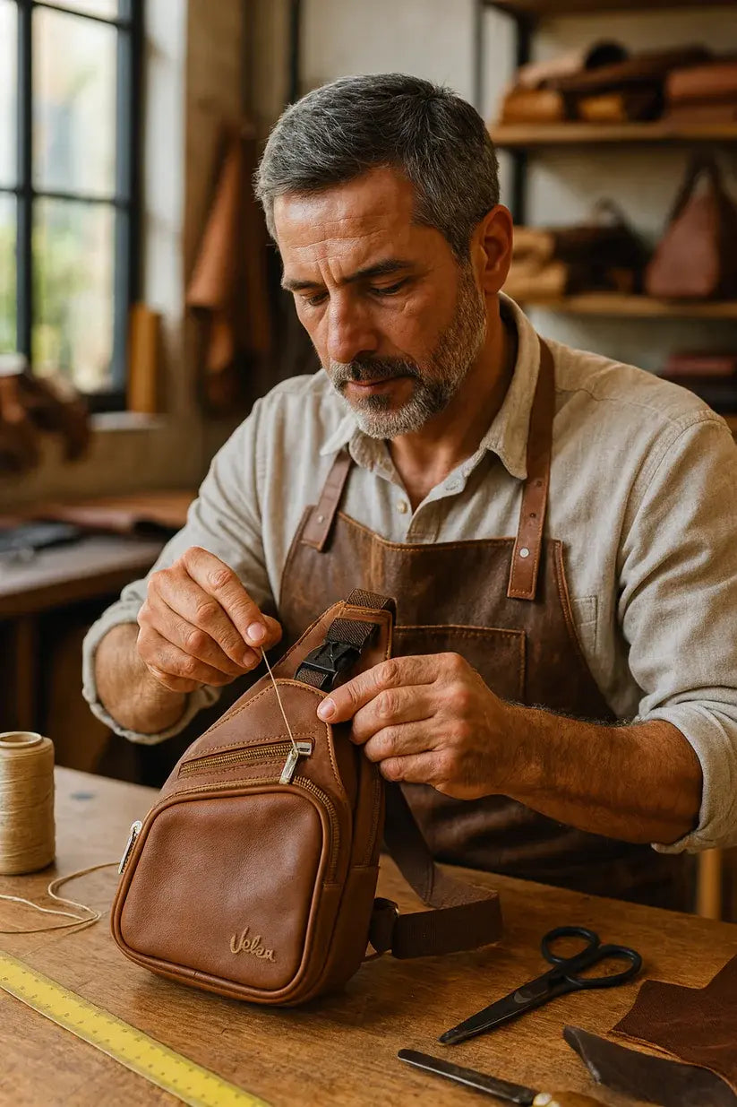 BOLSO DE CUERO IMPERIAL VÉLEZ - ¡ÚLTIMAS UNIDADES DE LA COLECCIÓN!