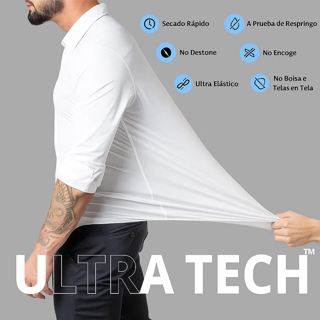 CAMISA SOCIAL ULTRA TECH - COMPRE 1 Y LLÉVATE 2