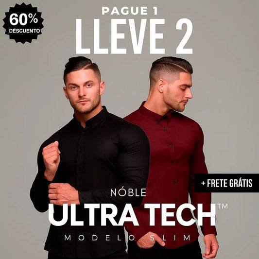 CAMISA SOCIAL ULTRA TECH - COMPRE 1 Y LLÉVATE 2