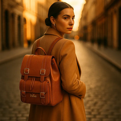 Morral de Cuero + Gafas Vélez OG de Regalo - Hecho a Mano Única para ti 🤩 Promocion 2025